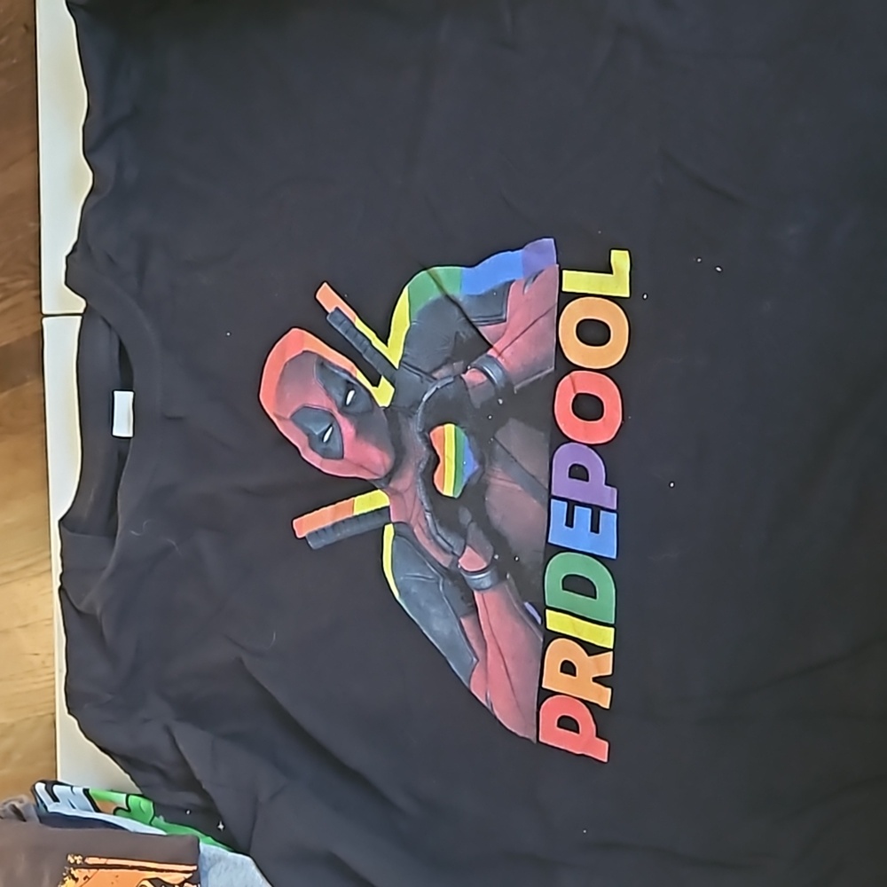 Deadpool/LGBTQ Mashup tshirt